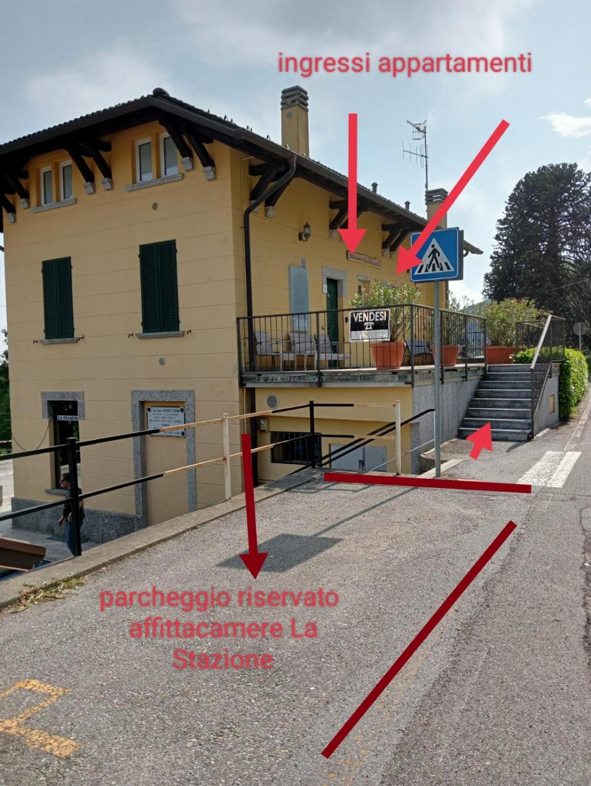 La Stazione Otel Premeno Dış mekan fotoğraf